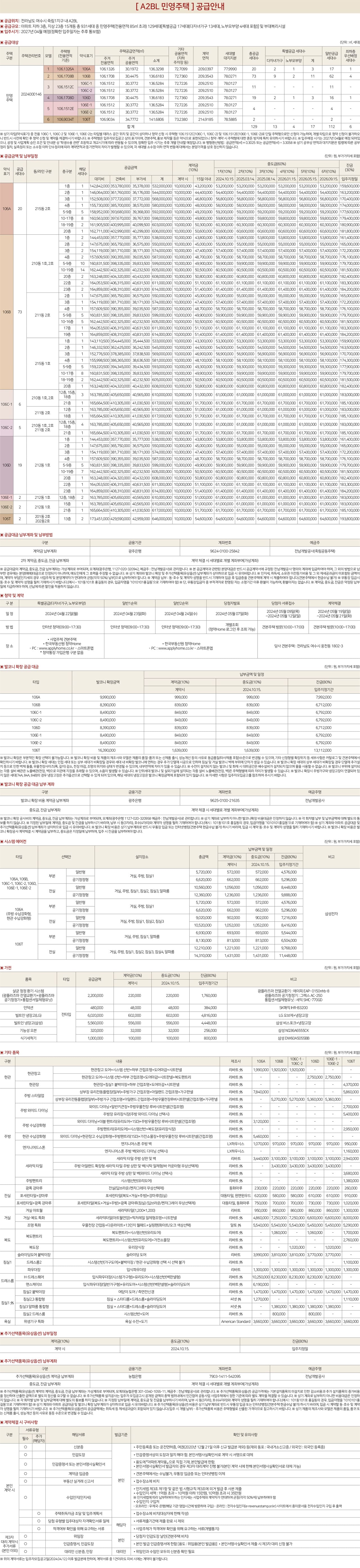 2 A2BL 민영주택